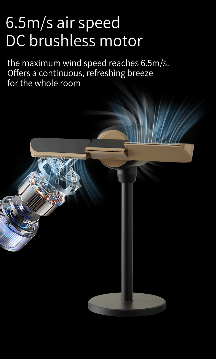360°Multi-direction 5 air speeds tuya Smart Bladeless Cooling Tower Fan