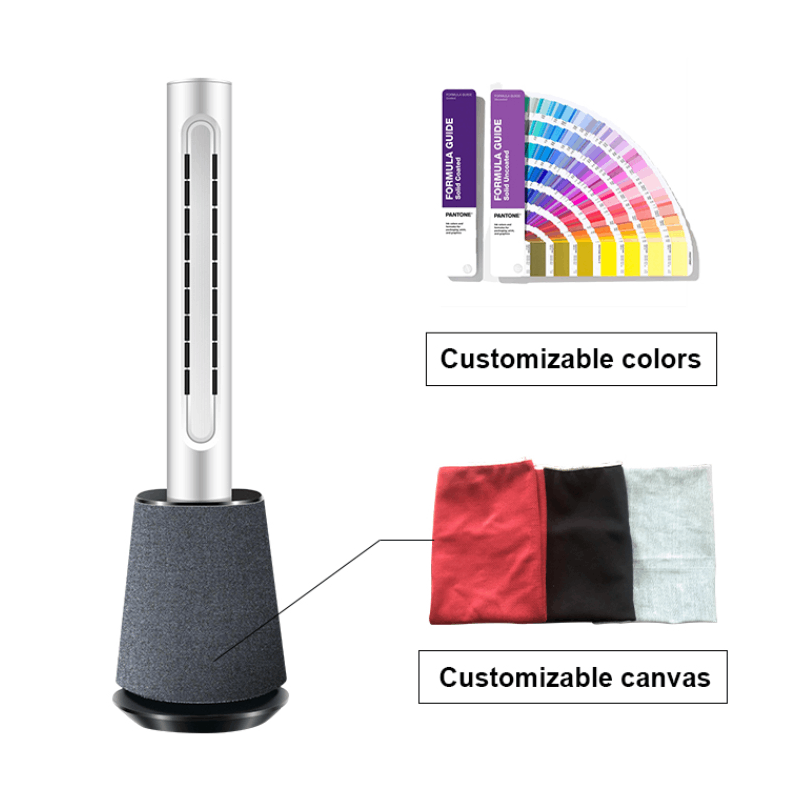 3 in 1 Air Purifier fan Cooling and Heating Smart Bladeless Tower Fan