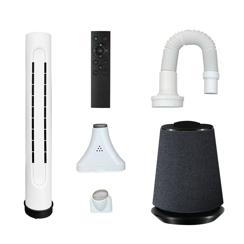 3 in 1 Air Purifier fan Cooling and Heating Smart Bladeless Tower Fan