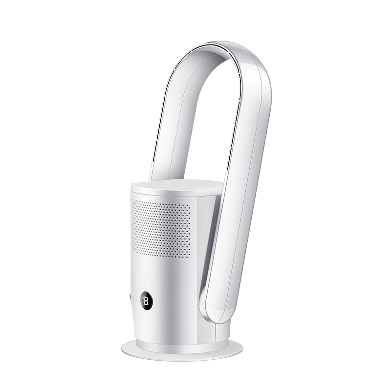 Air Circulation Fan hepa filter Bladeless Air Purifier tower Fan with 9 air speeds