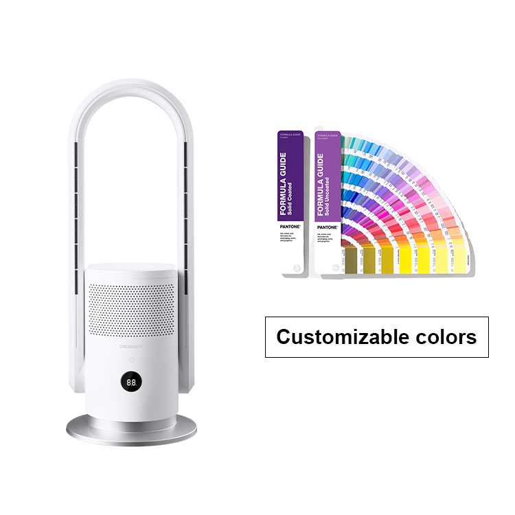 3 in 1 Smart Ptc Ceramic Heating Bladeless Hot and Cold Fan Hepa Filter Air Purifier Fan
